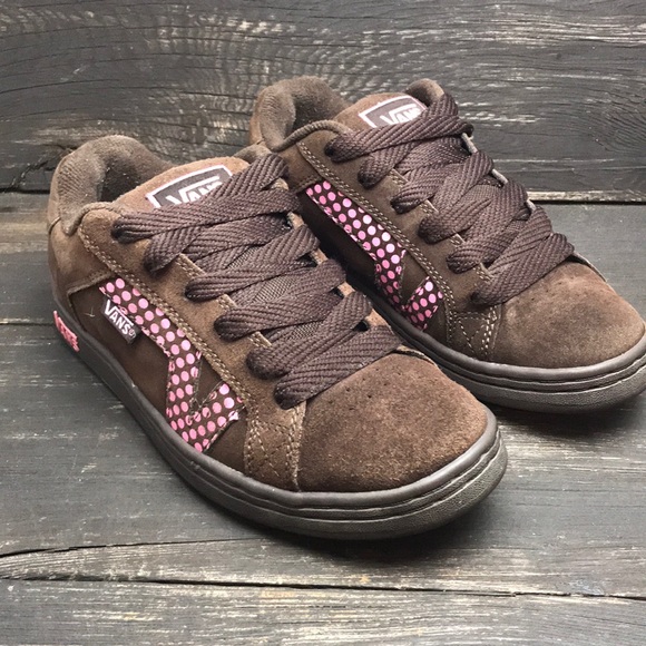 vans pink skate shoes